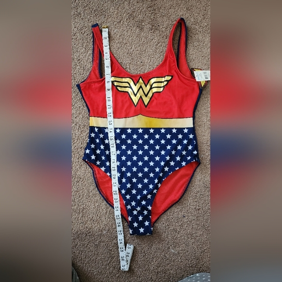 Wonder Woman 1pc Bathing Suit - Picture 6 of 6